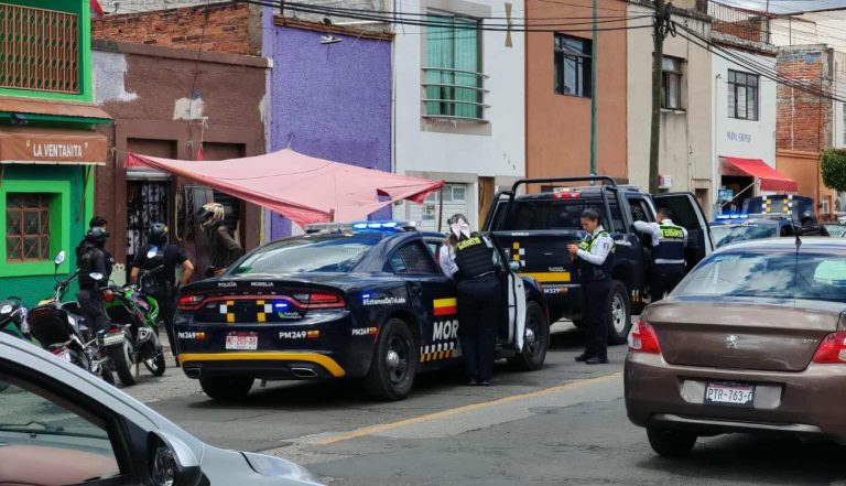 Policía Morelia detiene a cuatro personas por protagonizar riña callejera