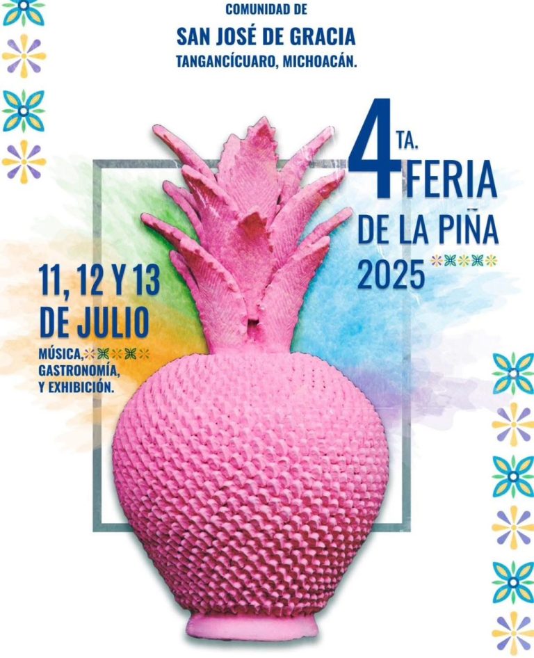 Del 11 al 13 de Julio, en San José de Gracia, la Feria de la Piña