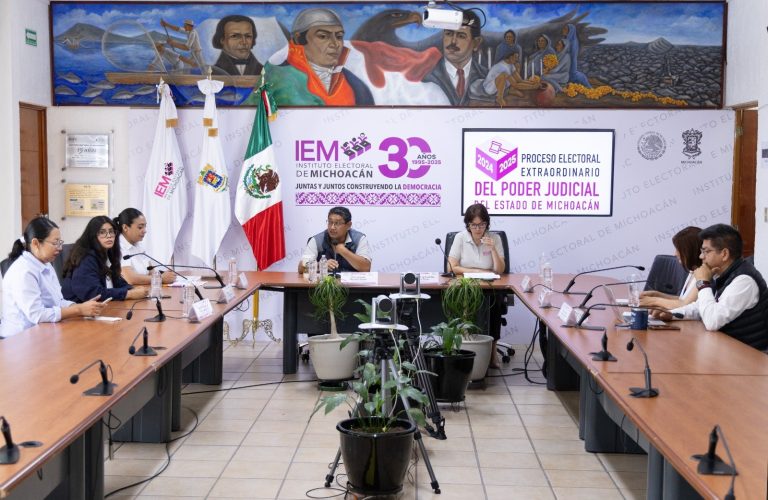 Avanzan los cómputos distritales del Proceso Electoral Judicial de Michoacán: IEM