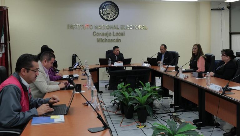 Concluye el INE en Michoacán participación en proceso electoral del Poder Judicial