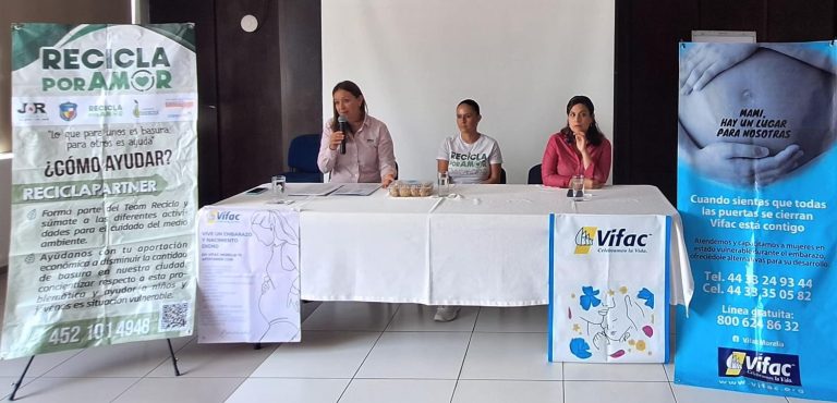 Reciclar con el corazón, campaña transforma residuos en esperanza para mujeres embarazadas