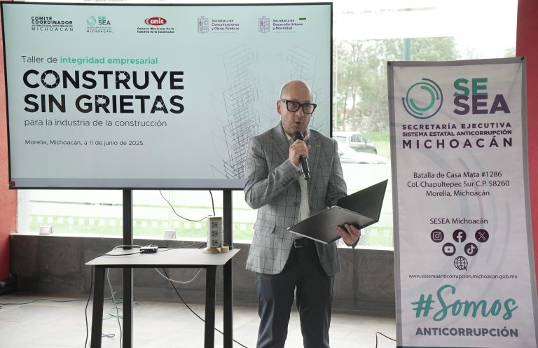 Imparte SESEA taller de integridad empresarial a sector de la construcción