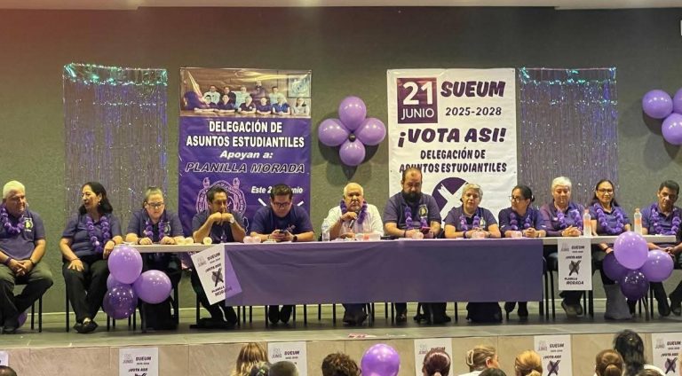 Cierra campaña Eduardo Tena; el próximo sábado se reelige al frente del SUEUM