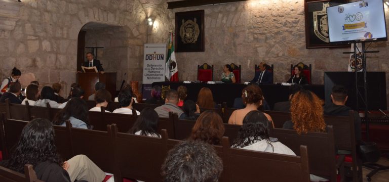 Celebran aniversario de la Defensoría de los Derechos Humanos Universitarios Nicolaitas