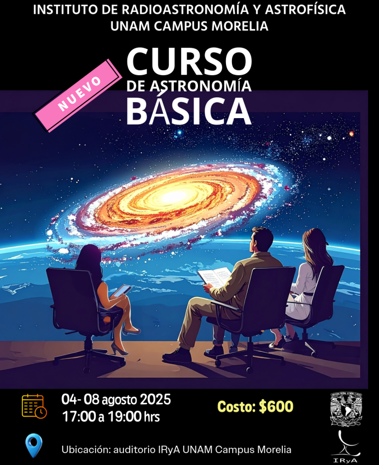 Anuncia UNAM Morelia su nuevo curso de astronomía básica
