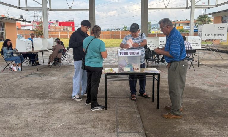 Cobertura del 99.9% en la jornada electoral en Michoacán