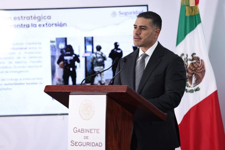 Michoacán, entre los estados prioritarios para la atención al delito de extorsión: García Harfuch