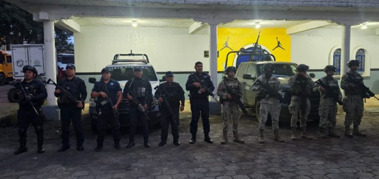 En Cherán, instalan Base de Operaciones Interinstitucionales