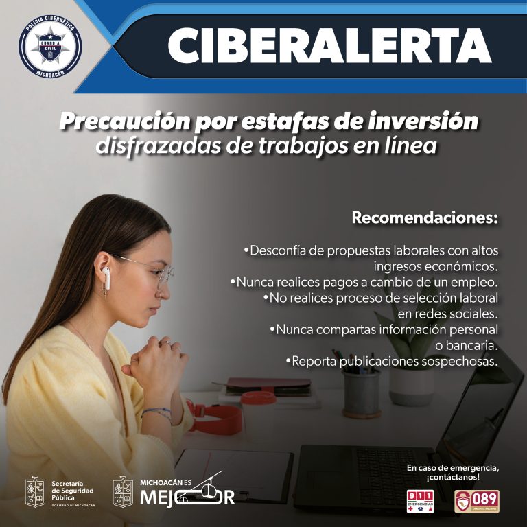 Conoce cómo identificar falsas ofertas de trabajo en redes sociales: SSP