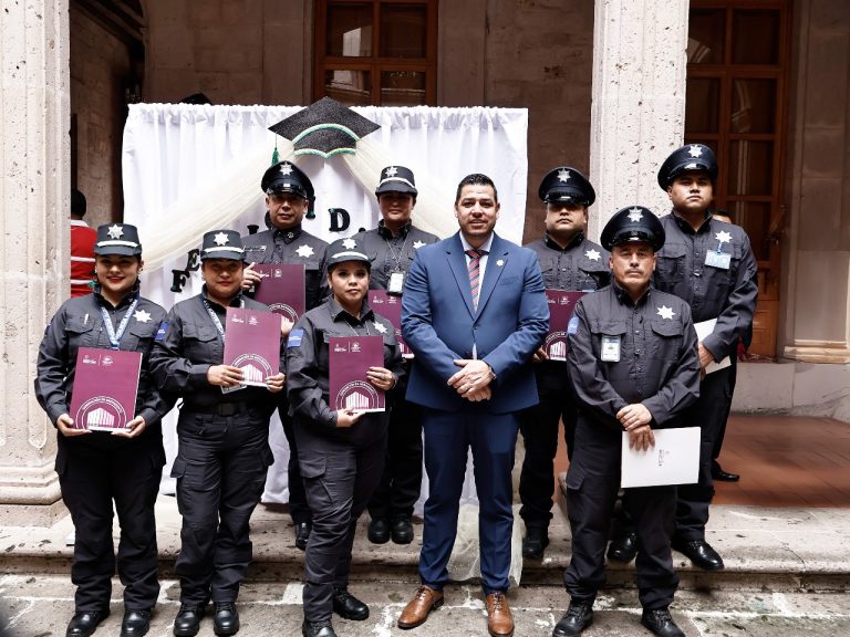 Policía Auxiliar impulsa profesionalización de agentes