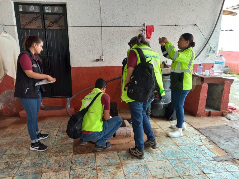 SSM despliega personal técnico en municipio de Morelos tras intensas lluvias