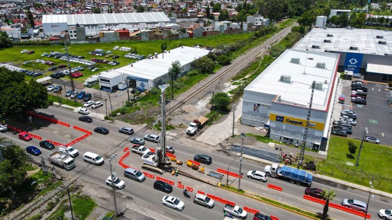 Con una inversión de 350 mdp, ha iniciado la construcción del puente ferroviario Independencia
