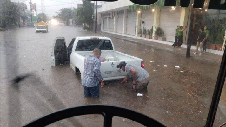 Apatzingán bajo el agua: los daños tras la tormenta