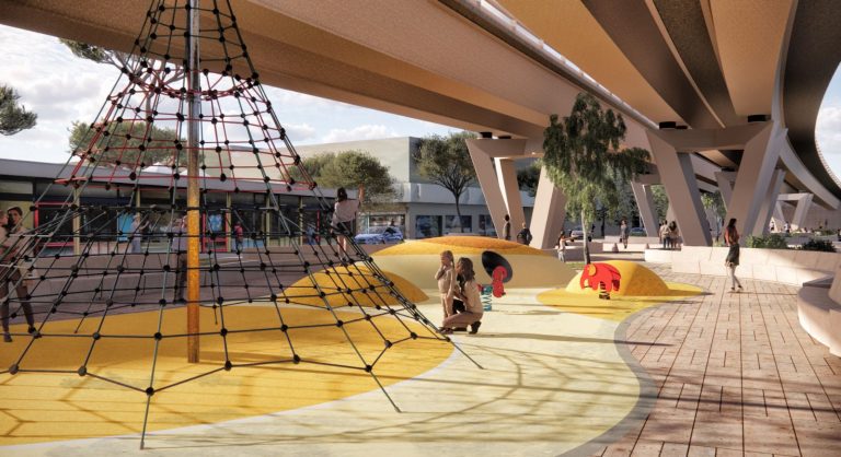 Bajopuentes de distribuidores viales transforman espacios públicos: SCOP