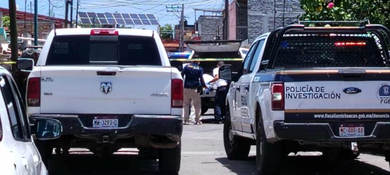 Hallan a adulto mayor muerto en la colonia Ampliacion Gertrudiz Sanchez, Morelia