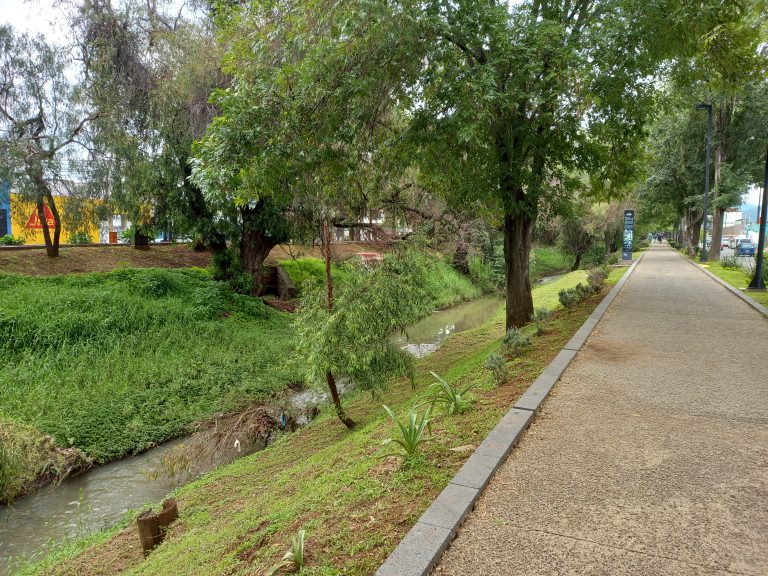 Se lleva a cabo recuperación de imagen urbana en Parque Lineal