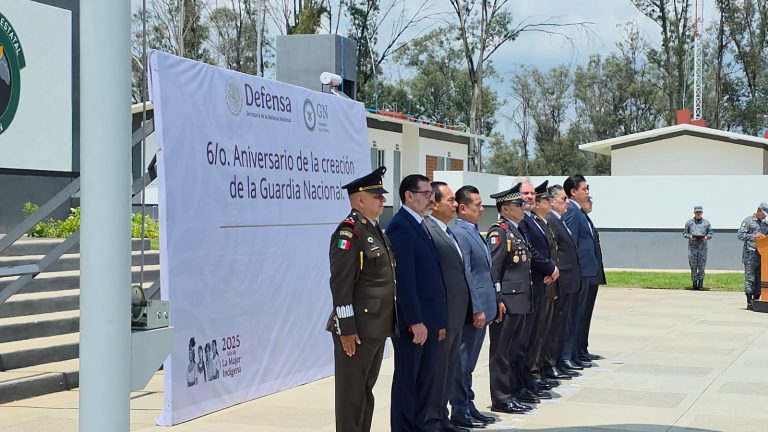Conmemoran en Michoacán seis años de la Guardia Nacional