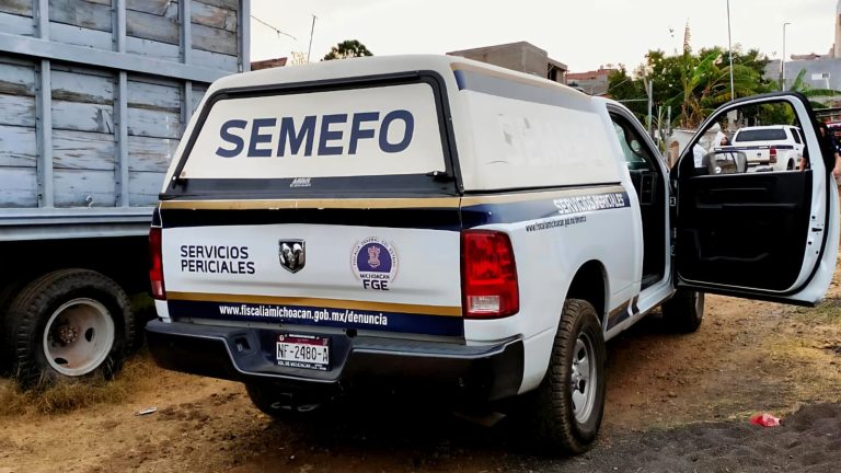 Quincuagenario es acribillado a balazos, en la colonia Lázaro Cárdenas de Apatzingán