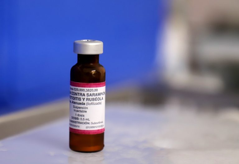 Vacunas contra el sarampión disponibles en centros de salud