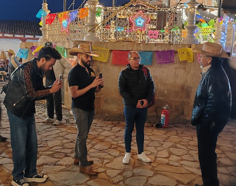 El primer actor estuvo en Michoacán para la grabación de novela “Amanecer”