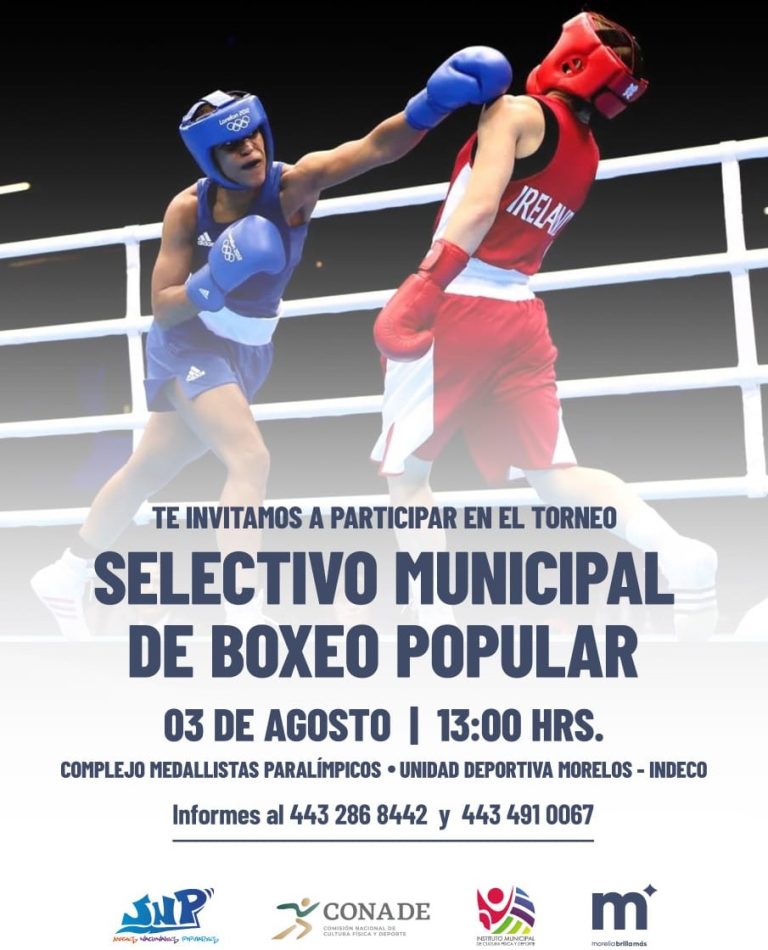 Convocan a Torneo Selectivo Municipal de Box Popular