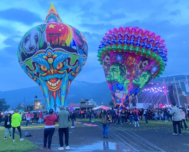 El Festival Cantoya, Fiesta y Color despega en el cielo de Paracho