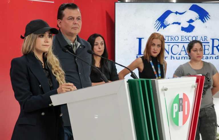 Apoya PRI a víctimas por cierre del Colegio Lancaster