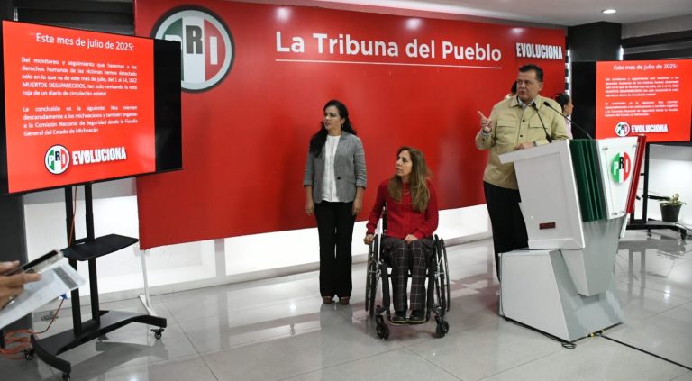 Una práctica insana y perversa en Michoacán, el ocultar víctimas de homicidios dolosos: PRI