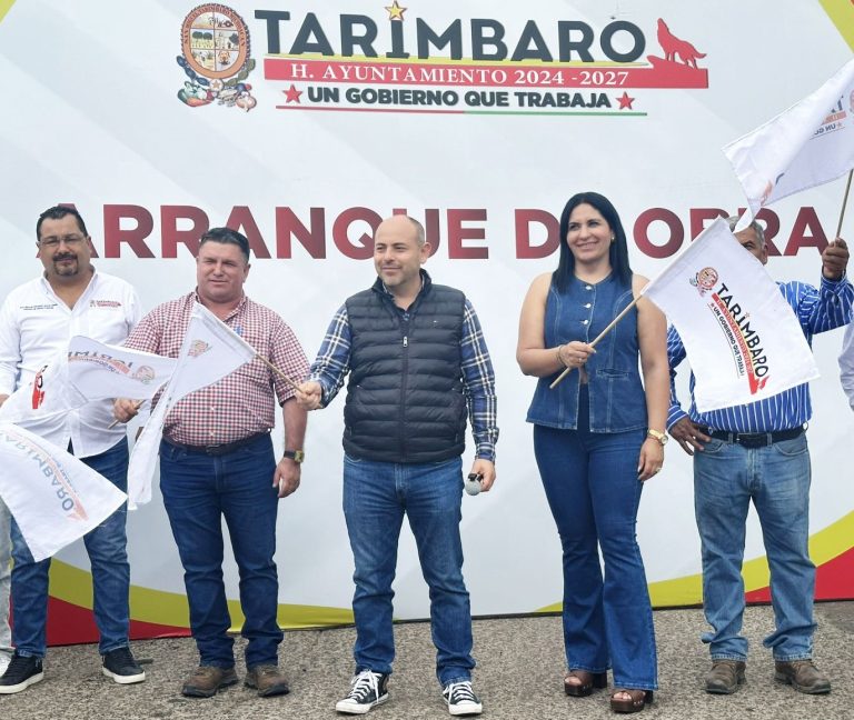 Arranca rehabilitación vial en Colinas de La Palma, de Tarímbaro