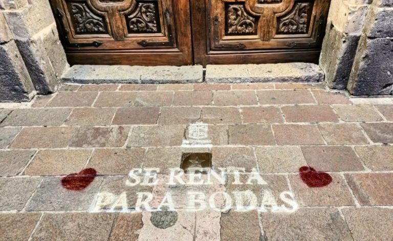 Multa y trabajo comunitario para artista que protestó por la realización de eventos privados en espacios públicos