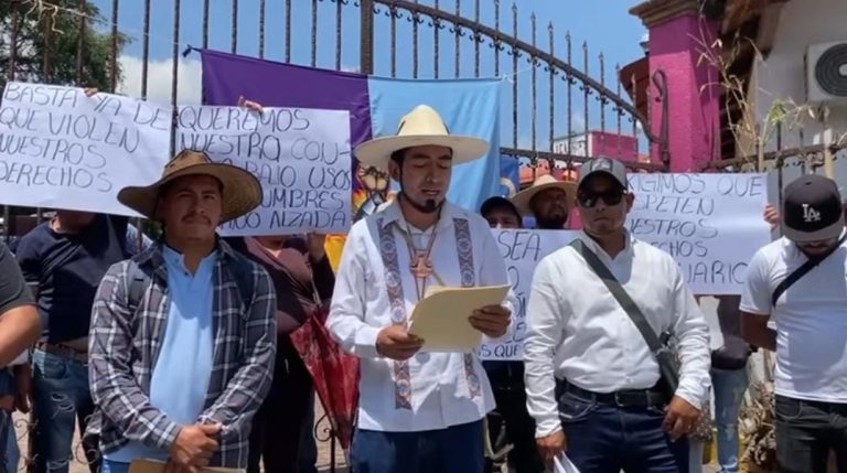 Consejo Indígena y comunidad de San Miguel impugnarán consulta del IEM; denuncian imposición de votación por casillas