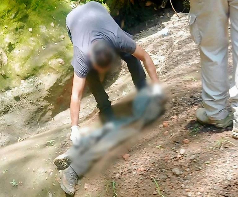Hallan restos humanos en barranca de Apatzingán