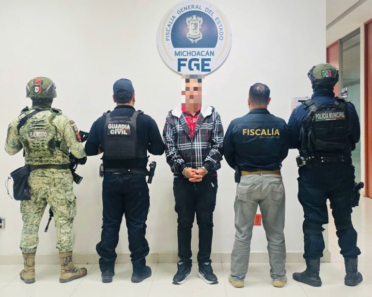 SSP detiene a hombre en Zamora, contaba con mandato judicial por tentativa de homicidio