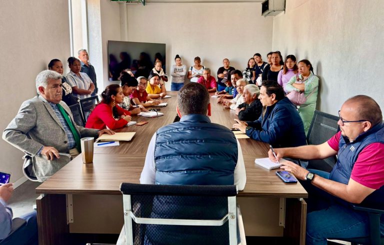 Ayuntamiento coordina obra en colonia Rubén Jaramillo