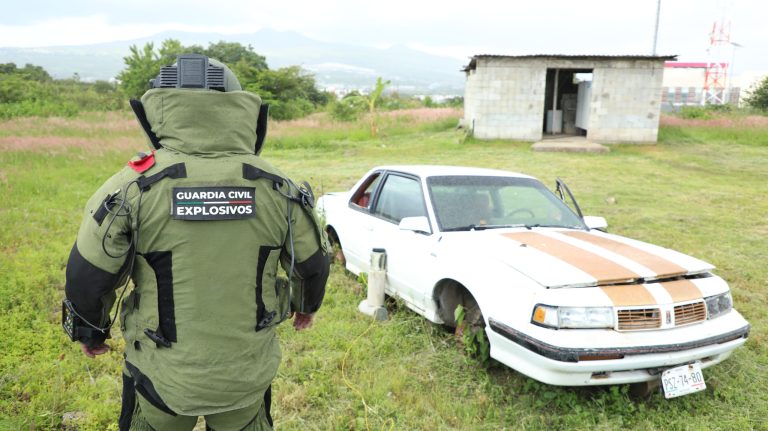 Han sido desactivados casi 5 mil artefactos explosivos en Michoacán 