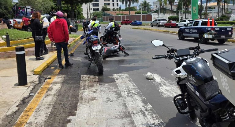 Tras persecución intermunicipal, policías de Zamora detienen a presunto robamotos