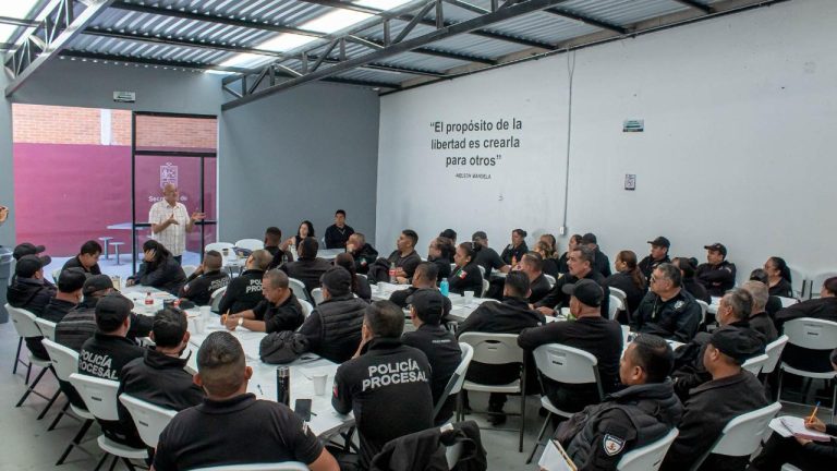 Sistema Penitenciario y Senado capacita a personal de 11 centros penitenciarios de Michoacán