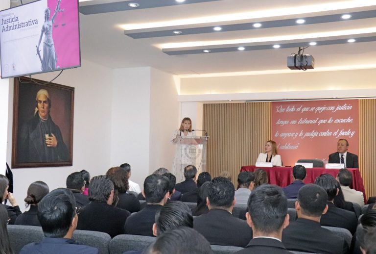 Anuncian creación de Escuela de Justicia Administrativa