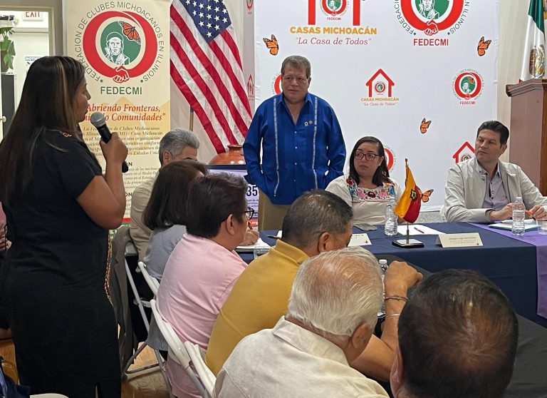 Refrenda Alfonso Martínez apoyo a michoacanos radicados en EU