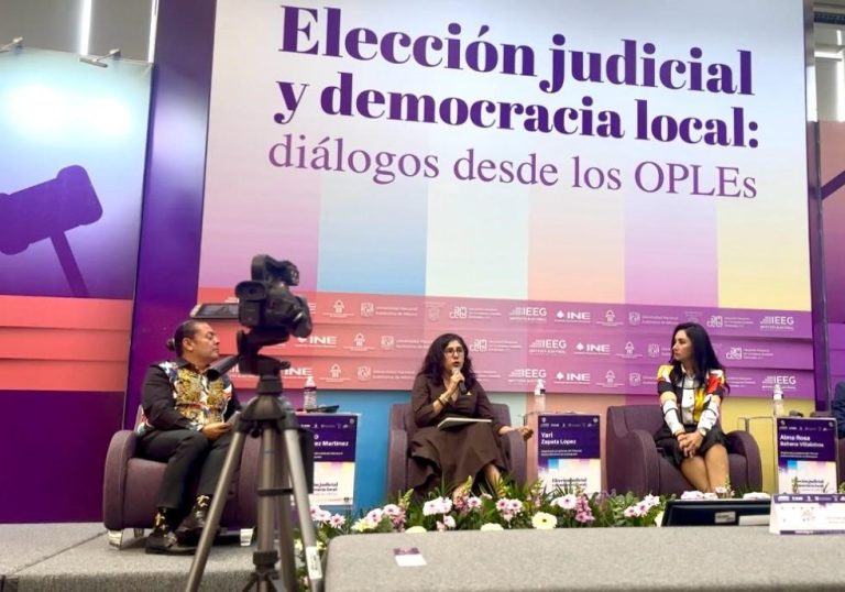 Participa TEEMICH en el Foro «Elección judicial y democracia local: diálogo desde los OPLES»