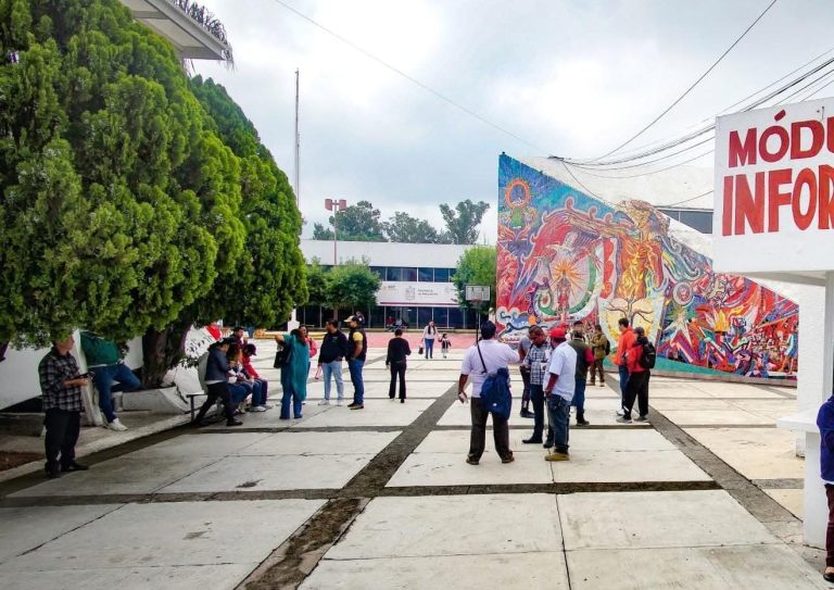 Personal de apoyo se manifiesta en SEE: exigen trato igualitario y cese a atropellos