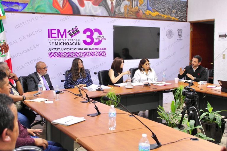 Participa ayuntamiento de Morelia en Comisión Electoral de atención a San Miguel del Monte