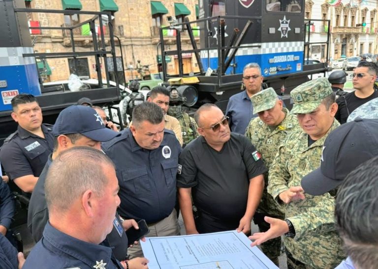 Revisan operativo de seguridad para fiestas patrias en Morelia