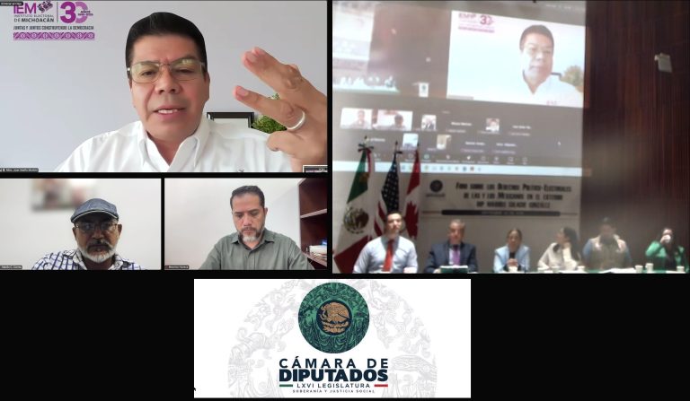 Foro federal en el Congreso de la Unión destaca necesidad de una reforma electoral con visión binacional: IEM