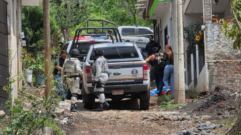 Se registra homicidio a balazos en vivienda de la colonia Trasierra de Jacona