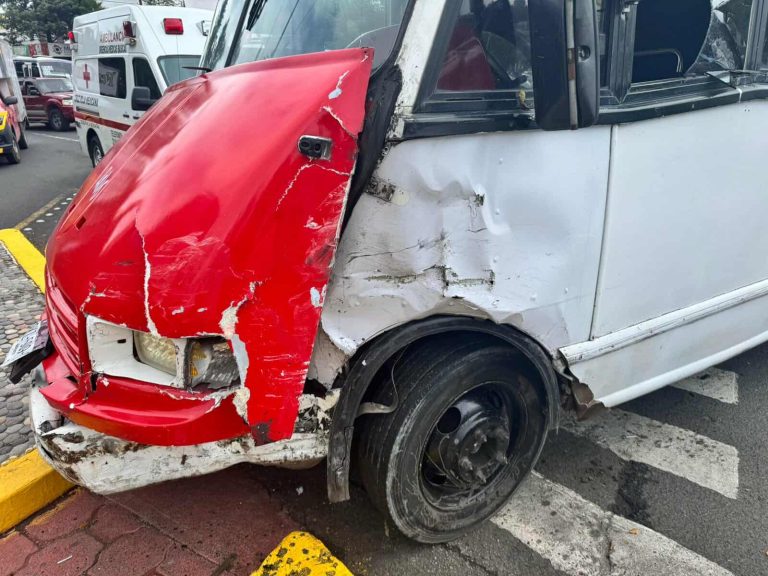 Se registran 3 choque vehiculares en distintas zonas de Morelia