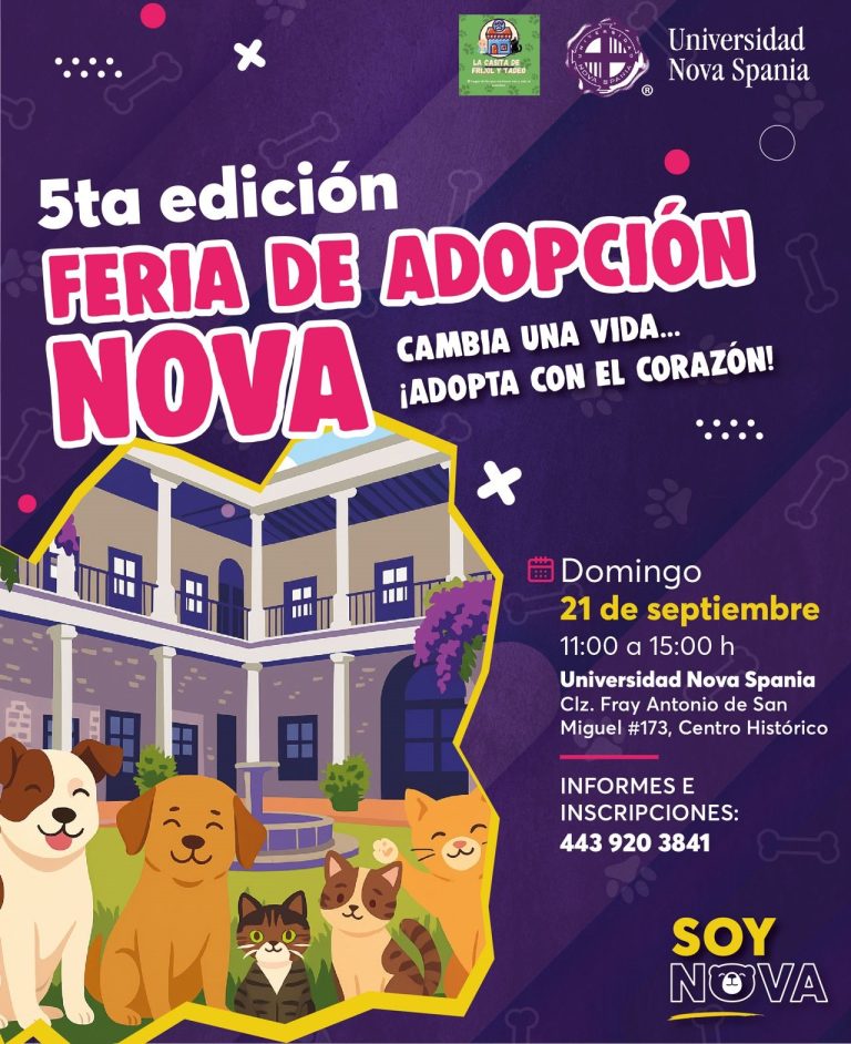 Ferias de adopciones, vacunas y esterilizaciones, este fin de semana