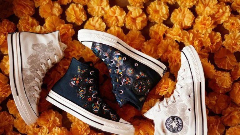 Converse rinde homenaje a la Noche de Muertos en su nueva campaña de tenis