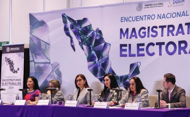 Participa presidenta del TEEMICH en mesa del Encuentro Nacional de Magistraturas