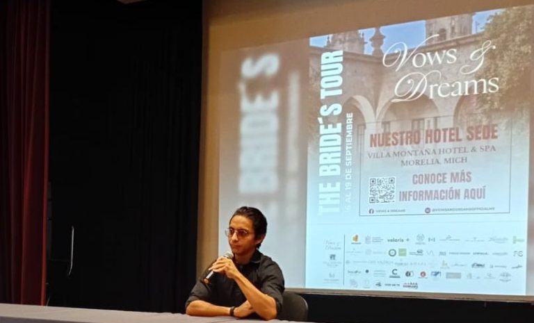 Turismo de romance será promovido en Michoacán con el evento Vows & Dreams